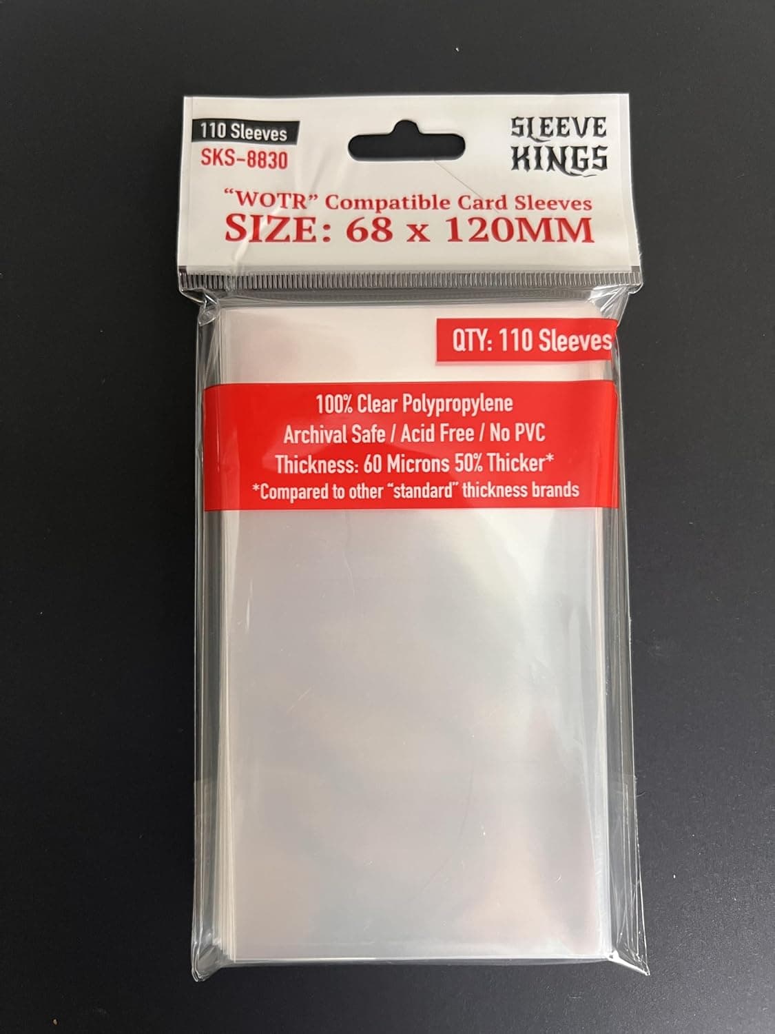 Sleeve Kings 68x120mm (110)