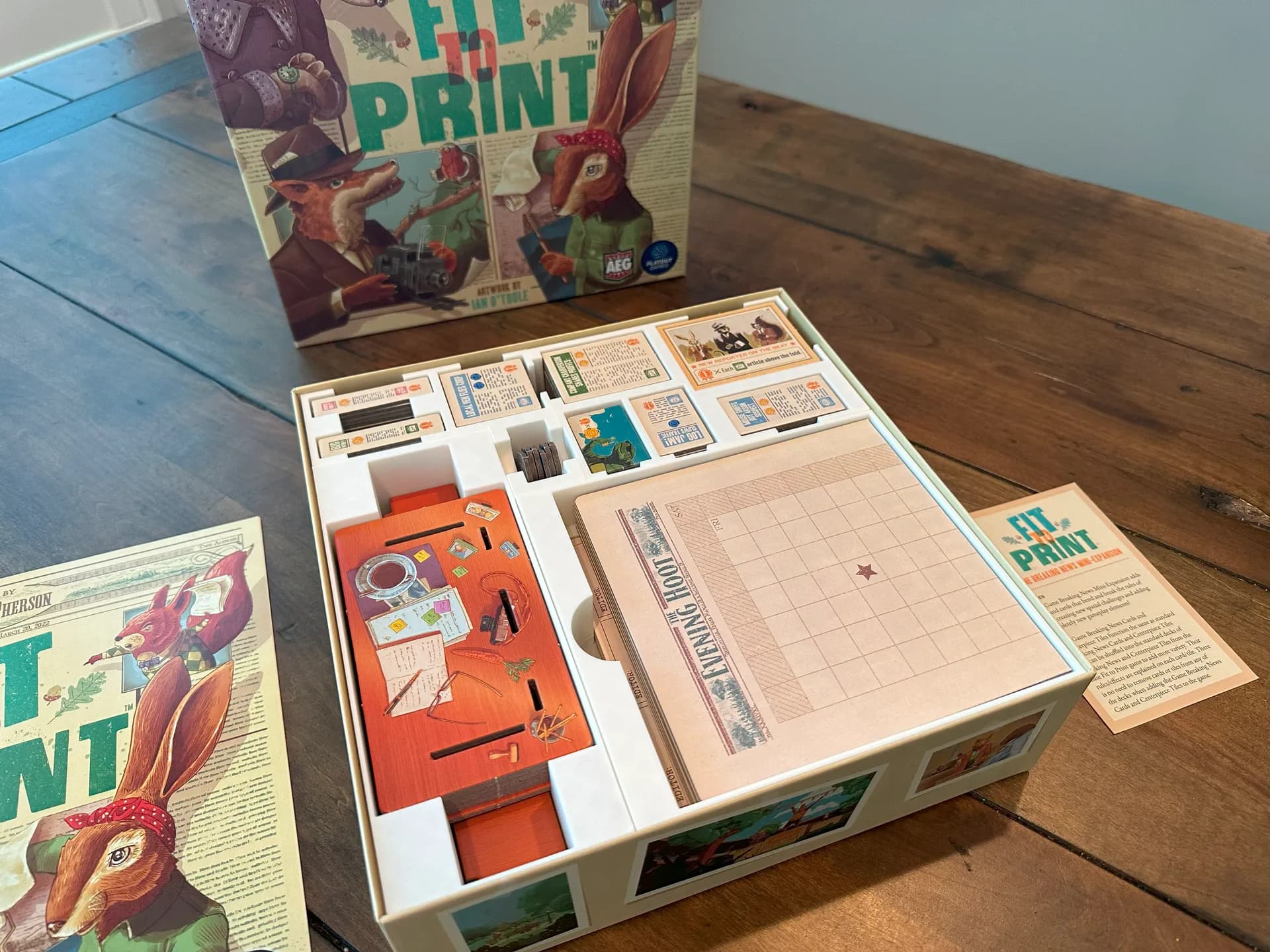 Fit to print Insert