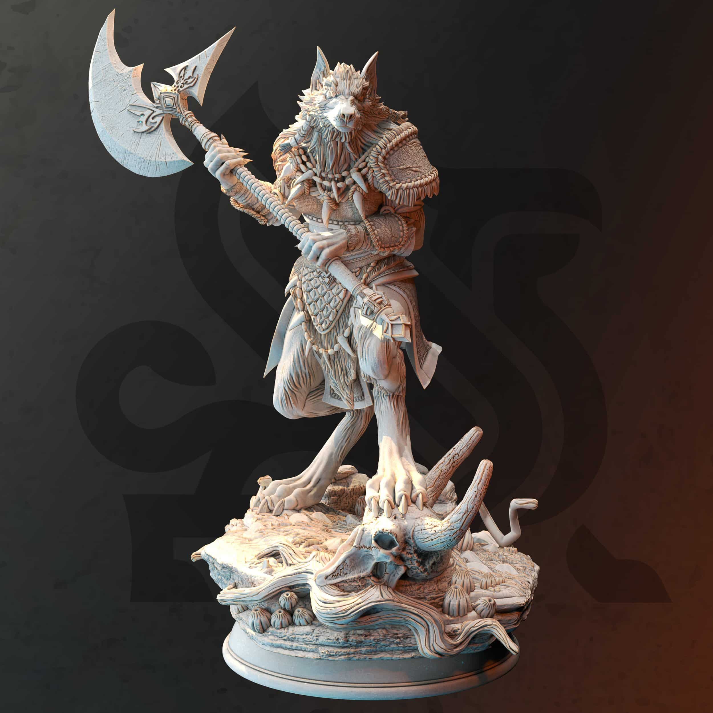 Ariana Grey – The Wolf Queen (Wolf Form) view 1