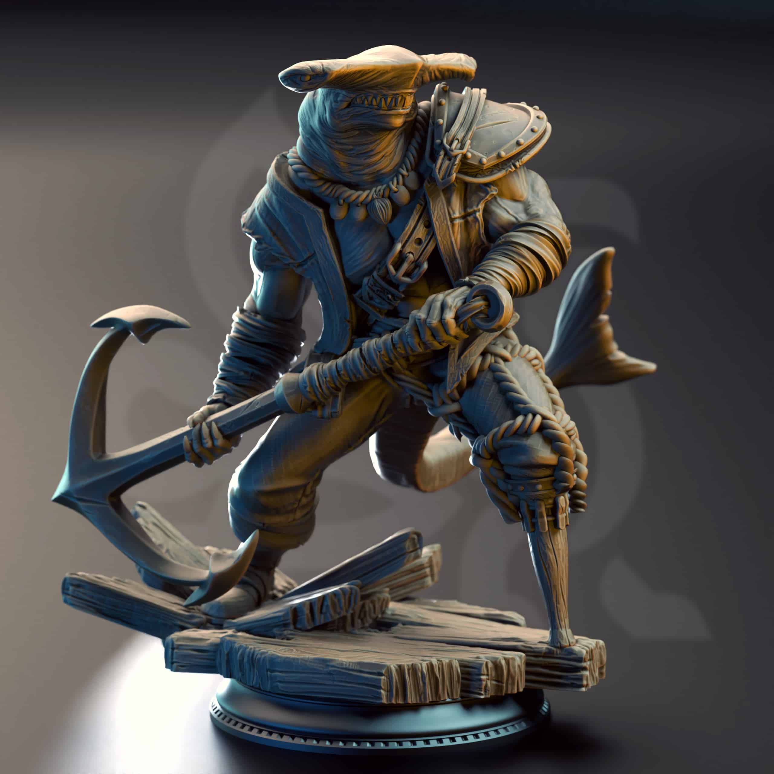 Baz “Smiley” Armstrong – Sharkman Enforcer view 1