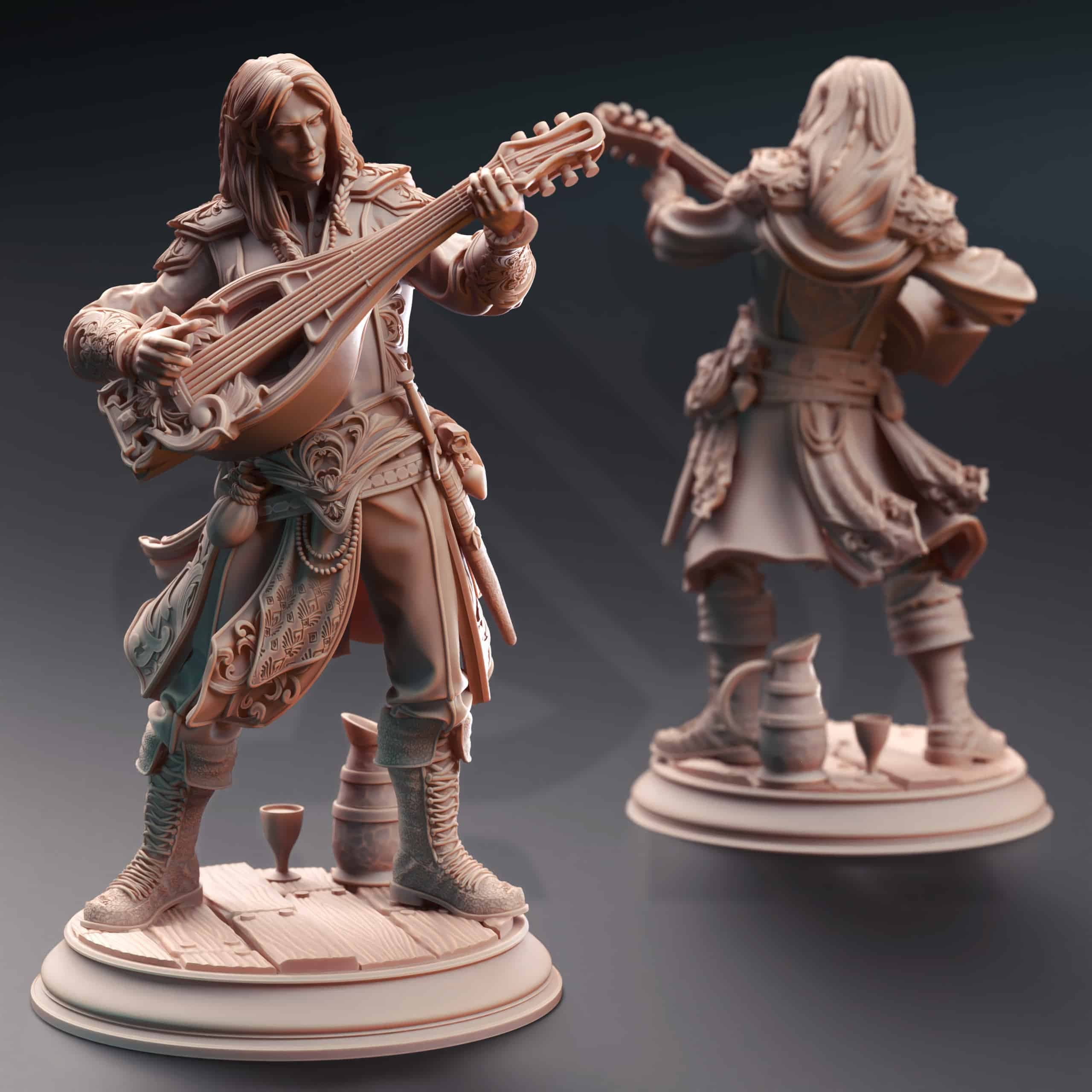 Ereviel “Eight Toes” – Bard of (mis)Fortune view 1
