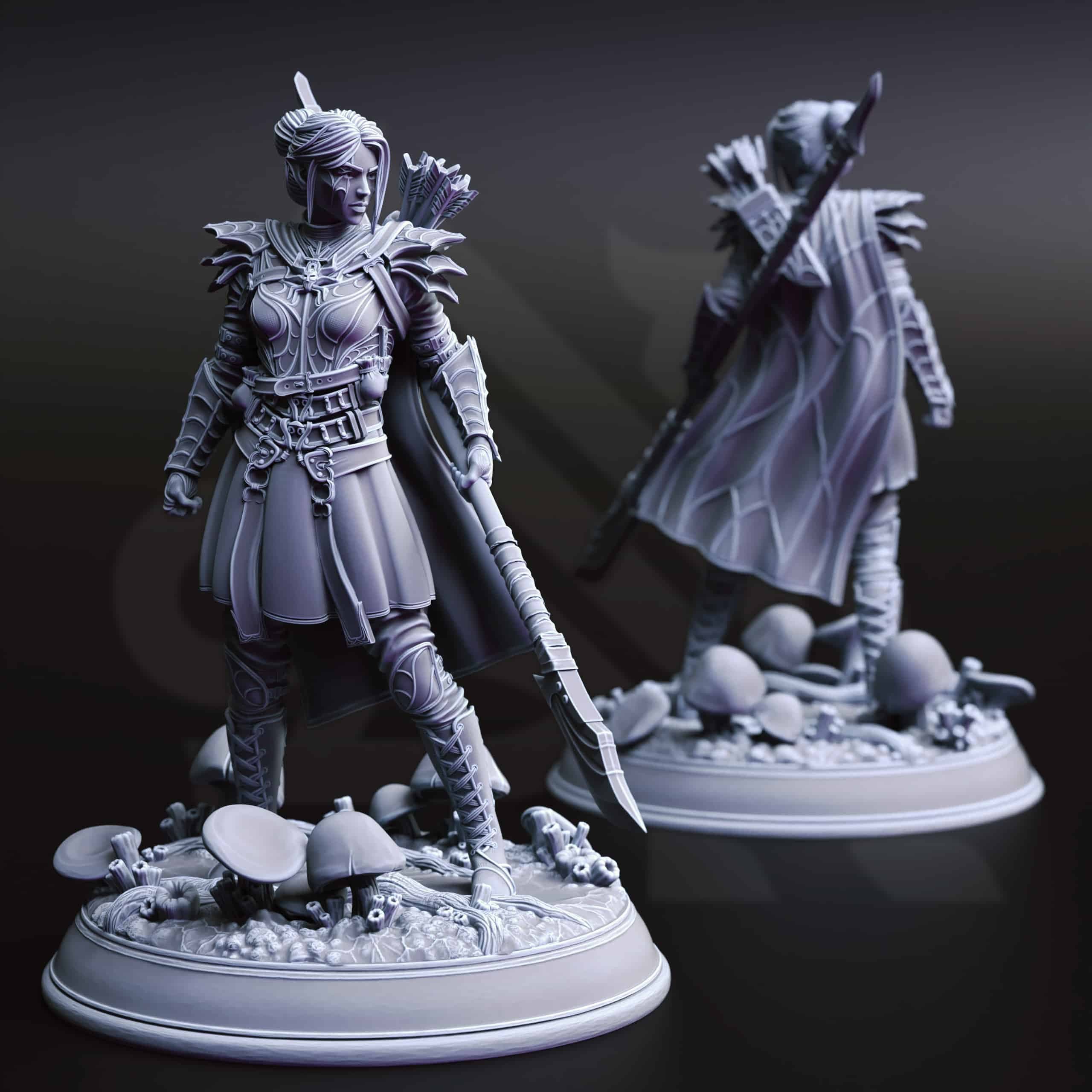 Irinax’s Chosen – Drow Soldiers view 1