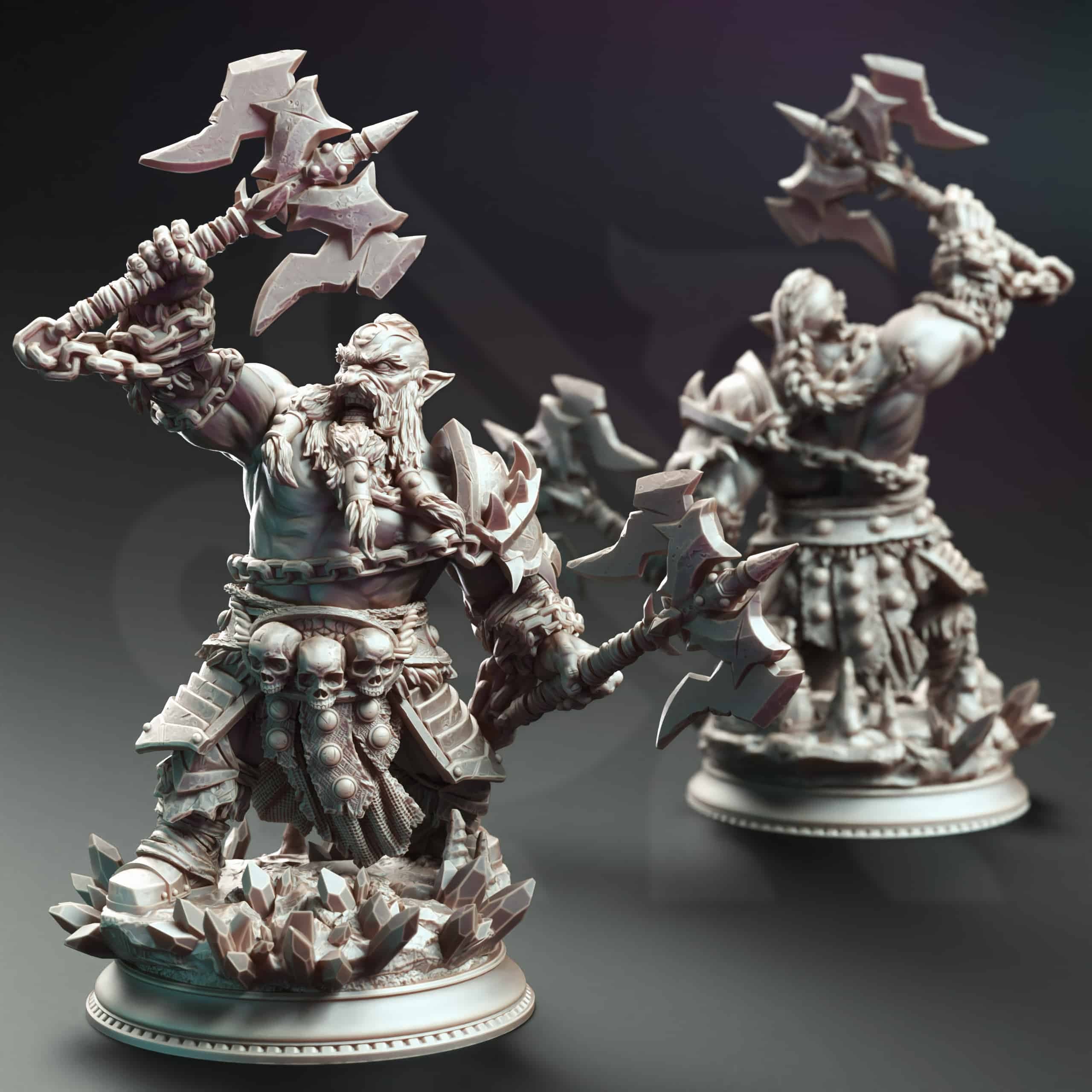 Korthart the Hateful Heart – Dark Dwarf Berserker view 1