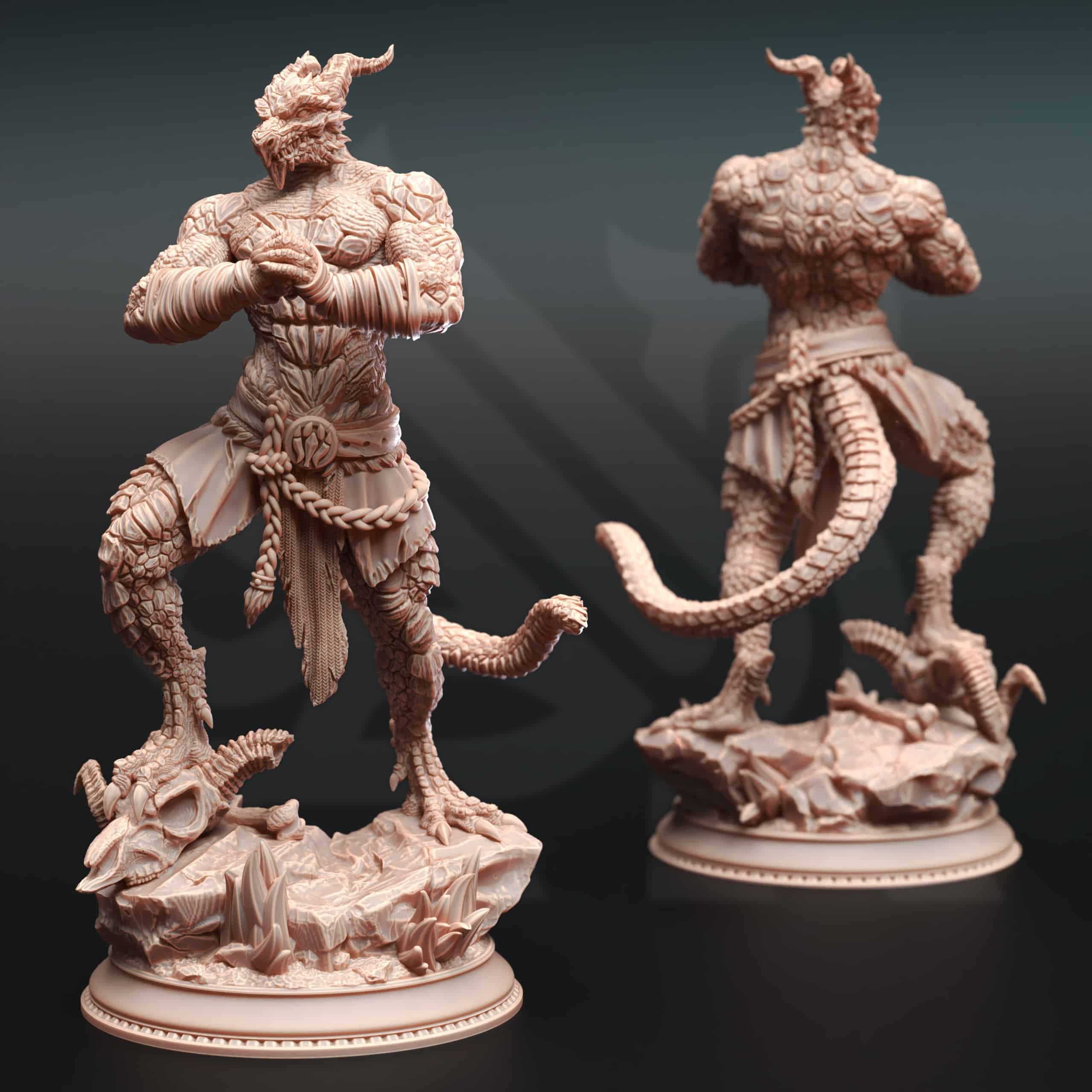 Kuthrak’va – Dragonborn Pugilist view 1