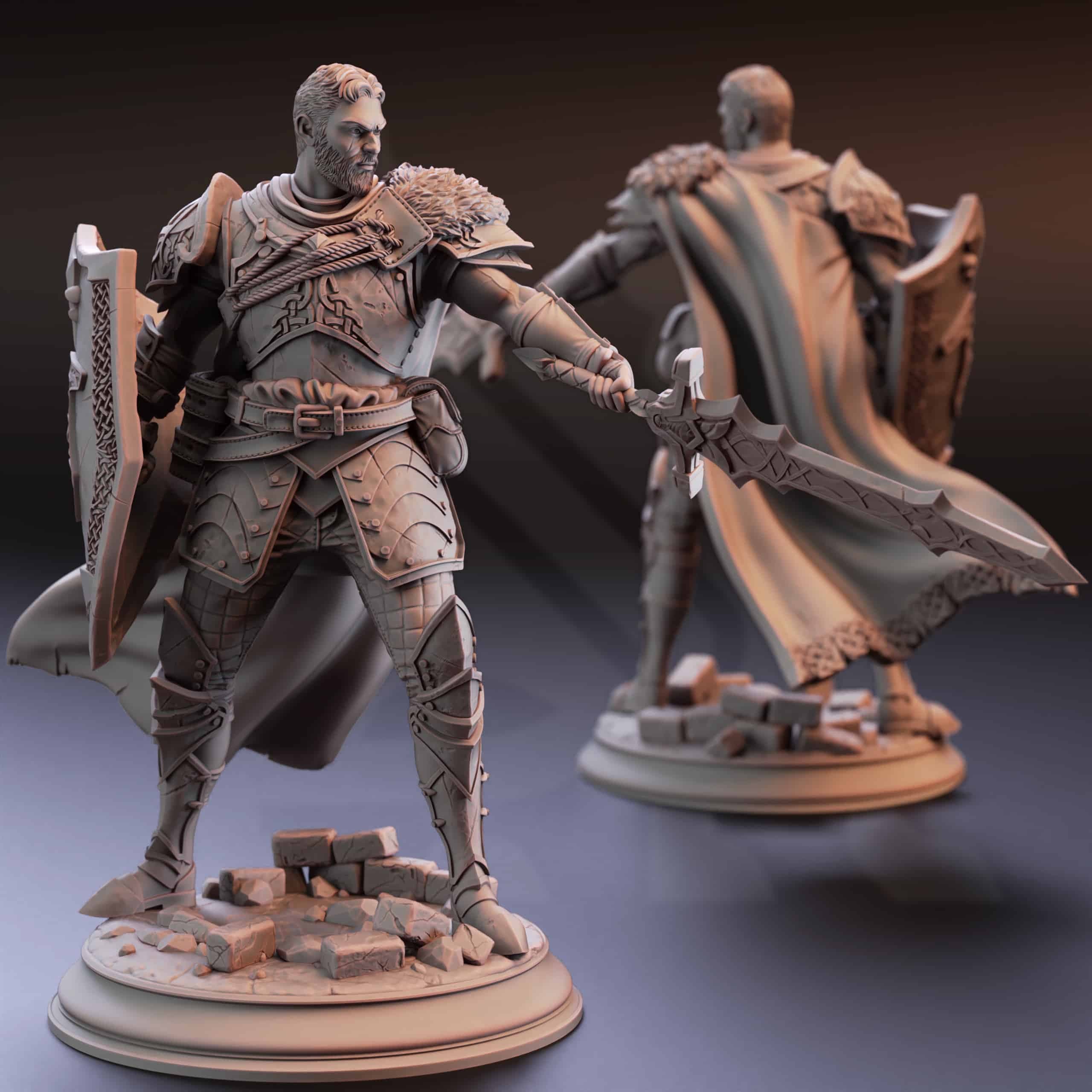 Lizarin – Paladin of Renmaeth view 1