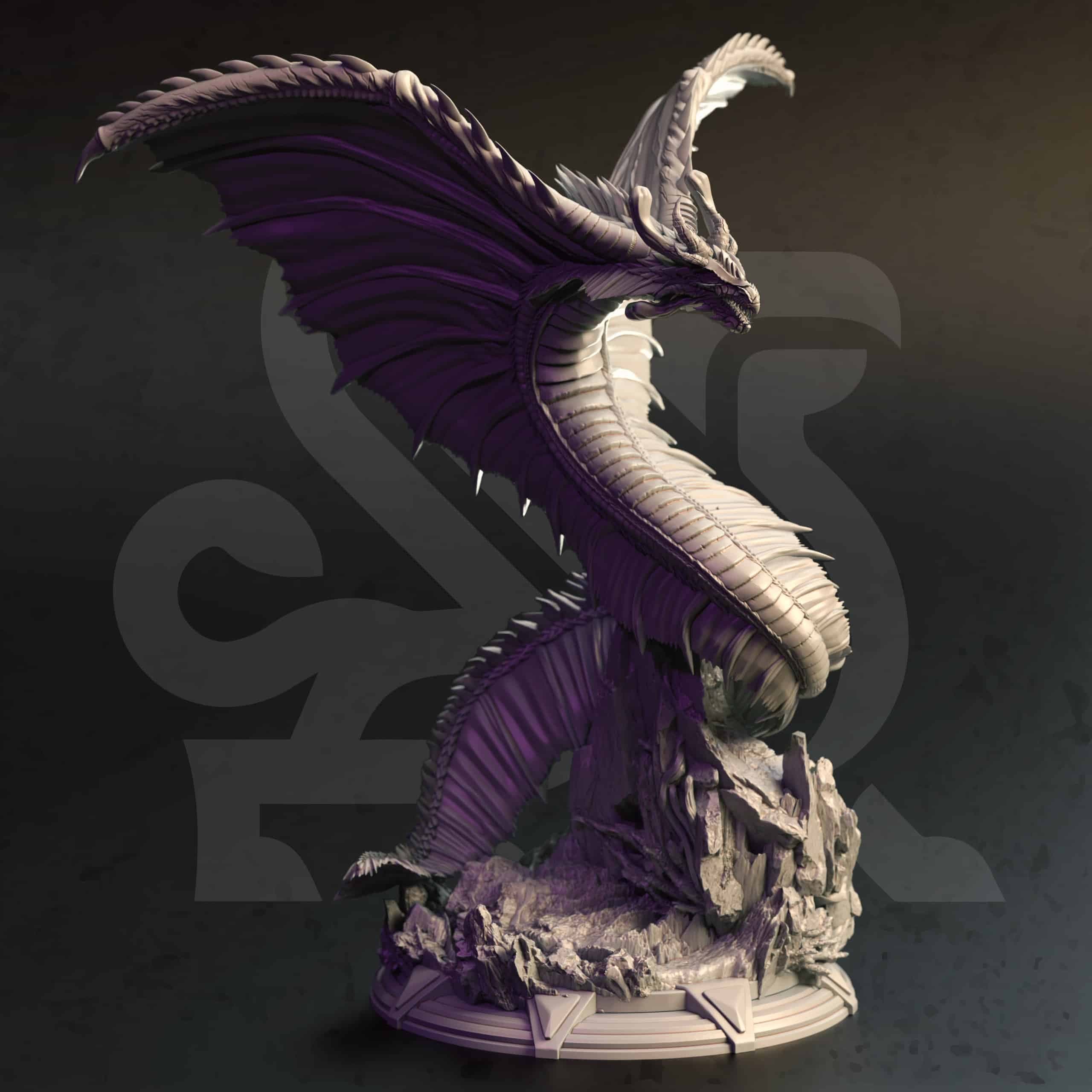 Fyrantius – Adult Mana Wyrm view 1