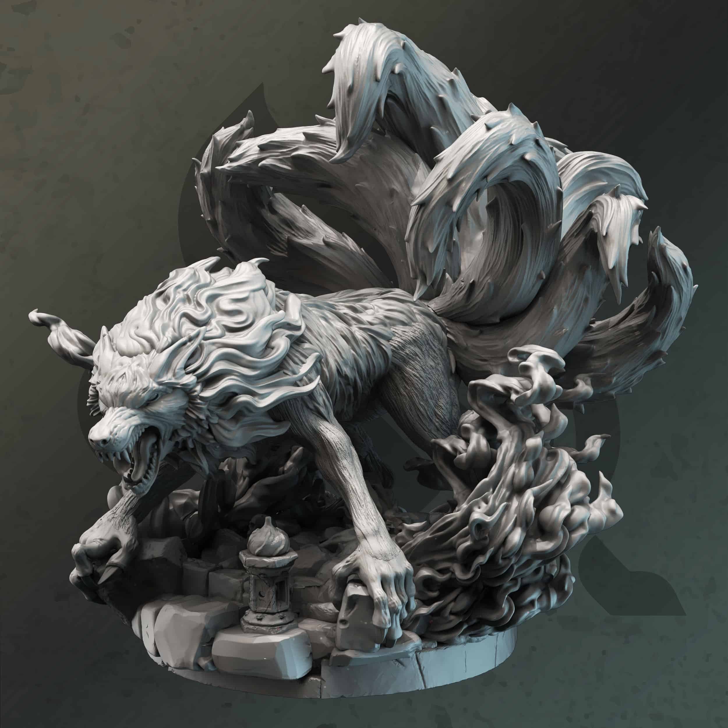 Kyubiko – Nine Tailed Fire Fox view 1