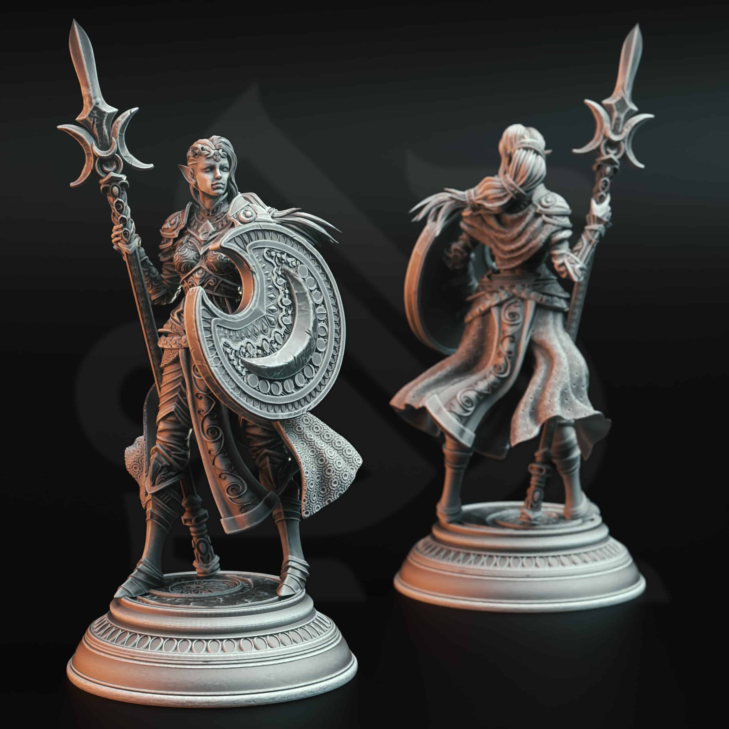 Ninera Glynvari – Cleric of the Moon view 1