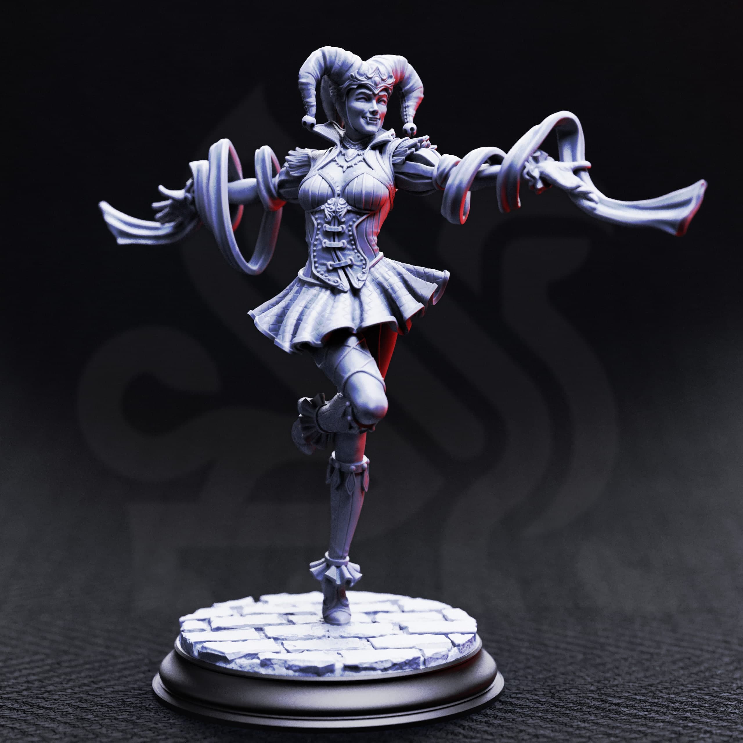 Sanguine – Gleeful Vampire Jester view 1